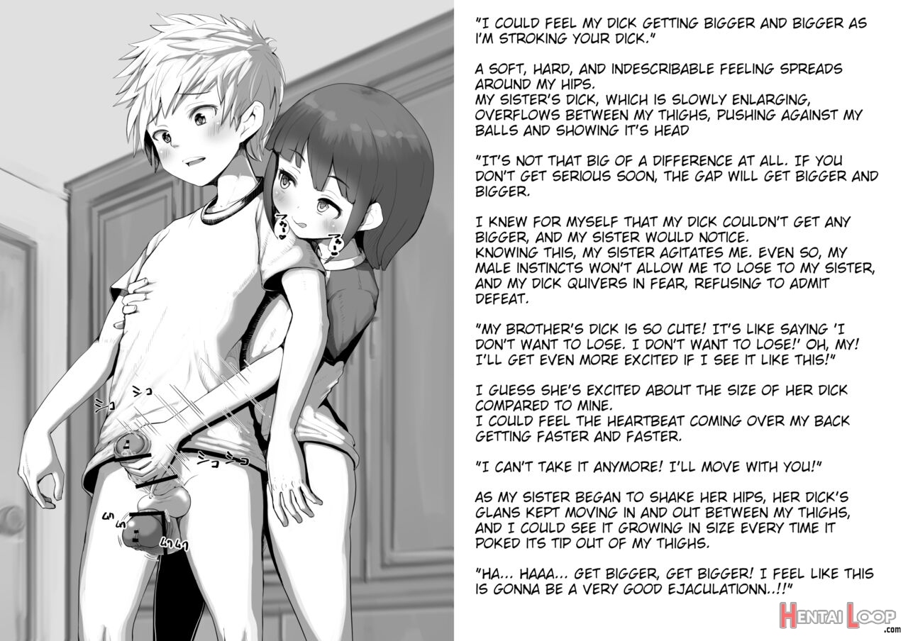 An Older Brother Who Helps Her Futanari Sister Masturbate page 10
