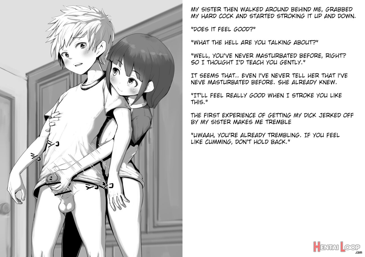 An Older Brother Who Helps Her Futanari Sister Masturbate page 9