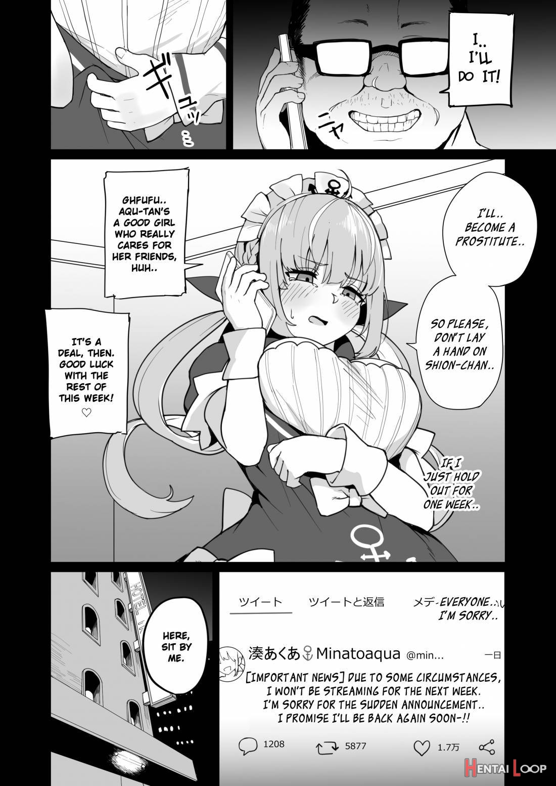 Aqua-chan Wa Douki No Tame Nara page 7