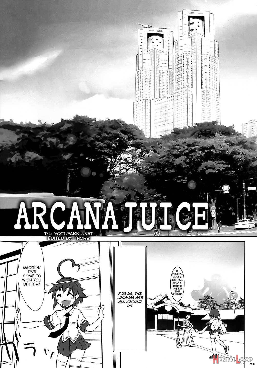 Arcana Juice page 4