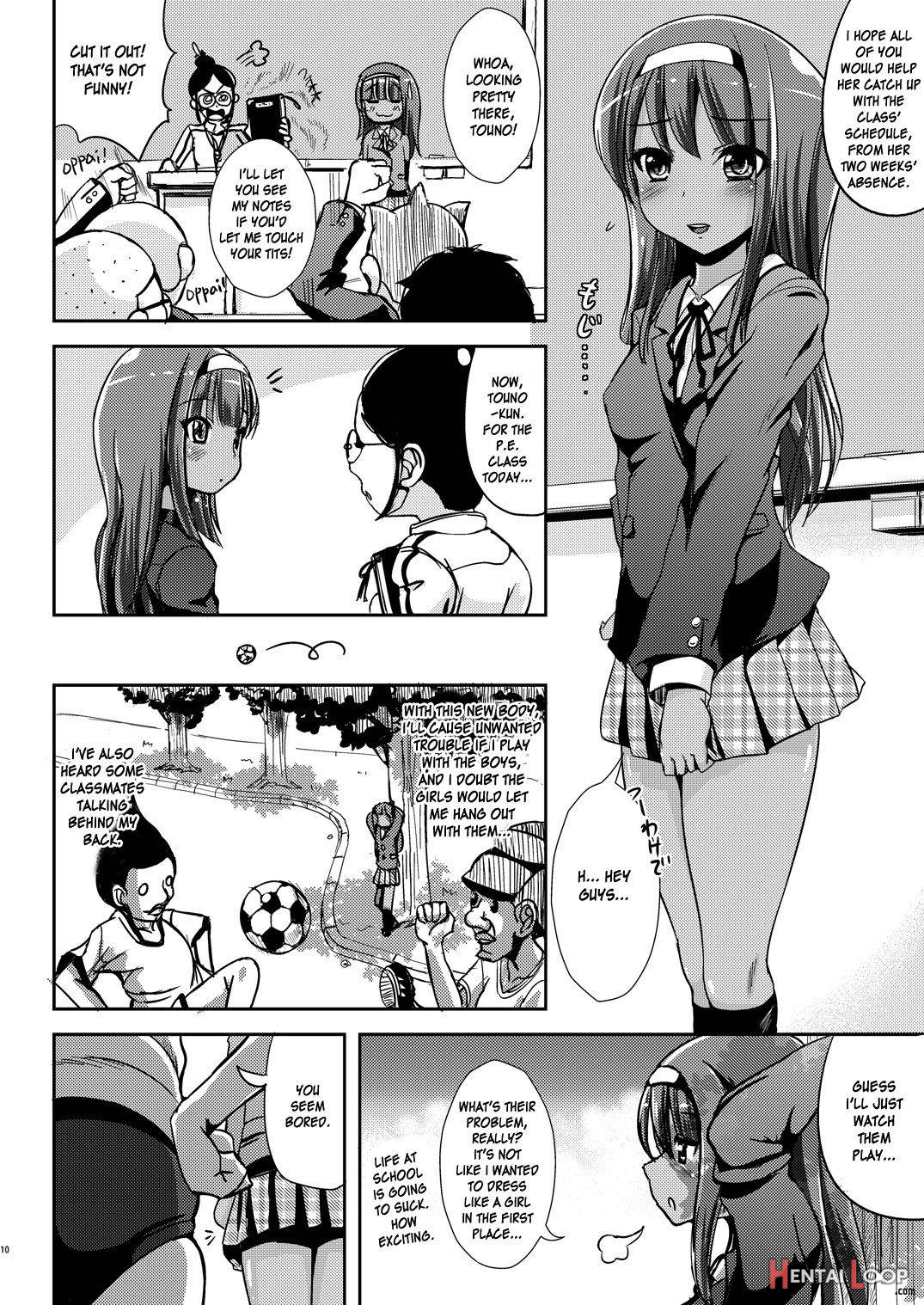 Asa Onna Na Ore To Futanarikko Ojou-sama Zenpen page 9