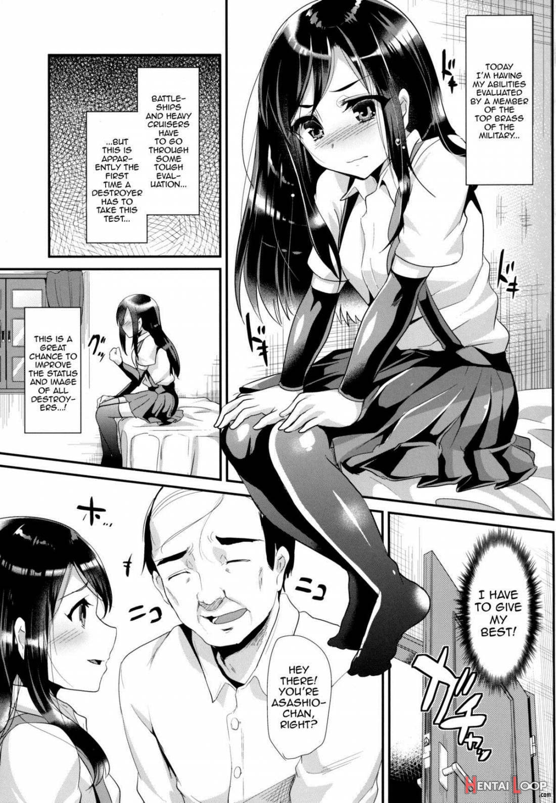 Asashio-chan Wa Ganbariya-san page 2