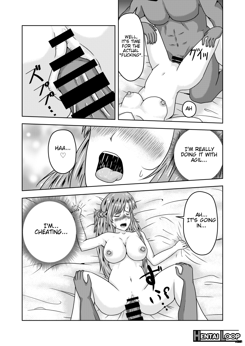 Asuna-san Ga Agil Ni Netorareru Ohanashi page 27