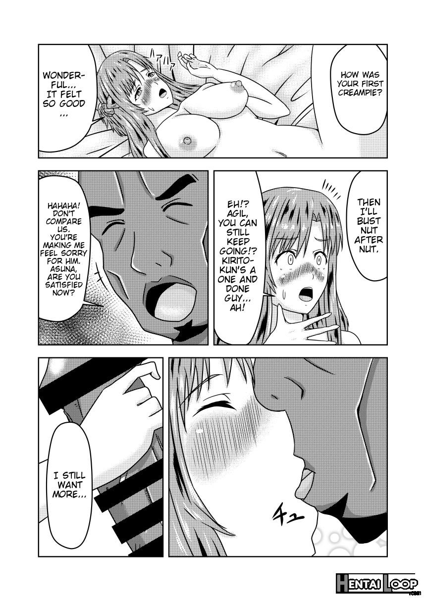 Asuna-san Ga Agil Ni Netorareru Ohanashi page 38