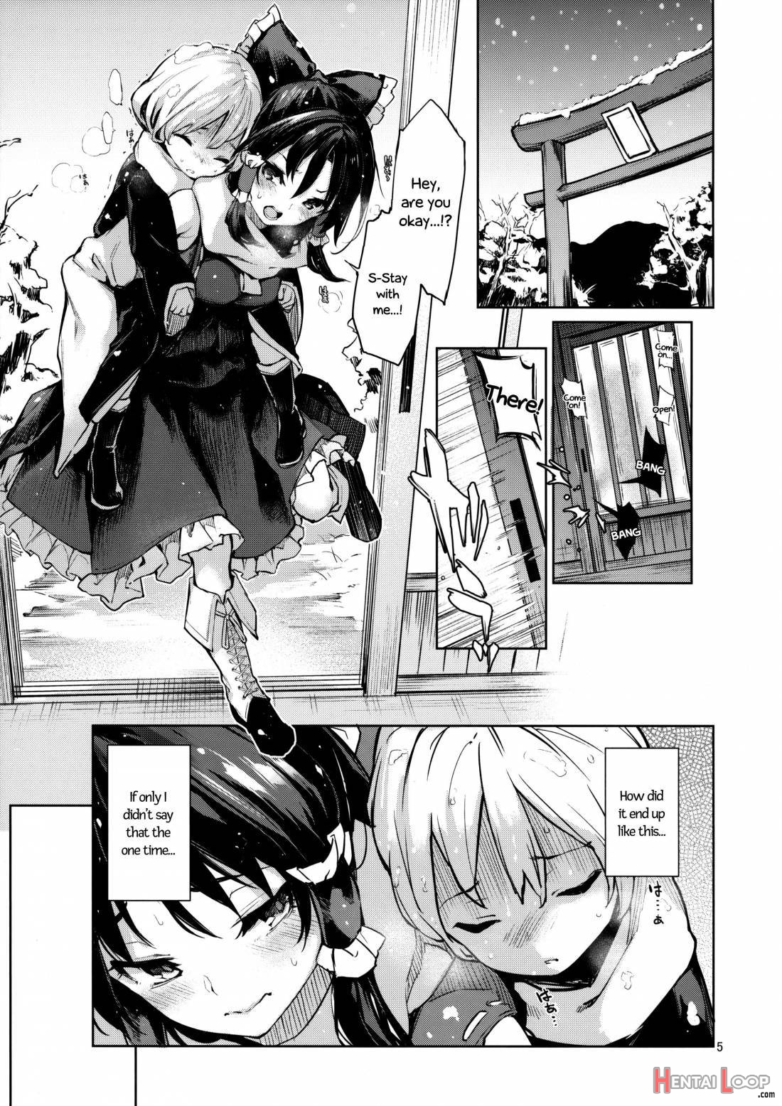 Atatame Jouzu No Reimu-san page 2