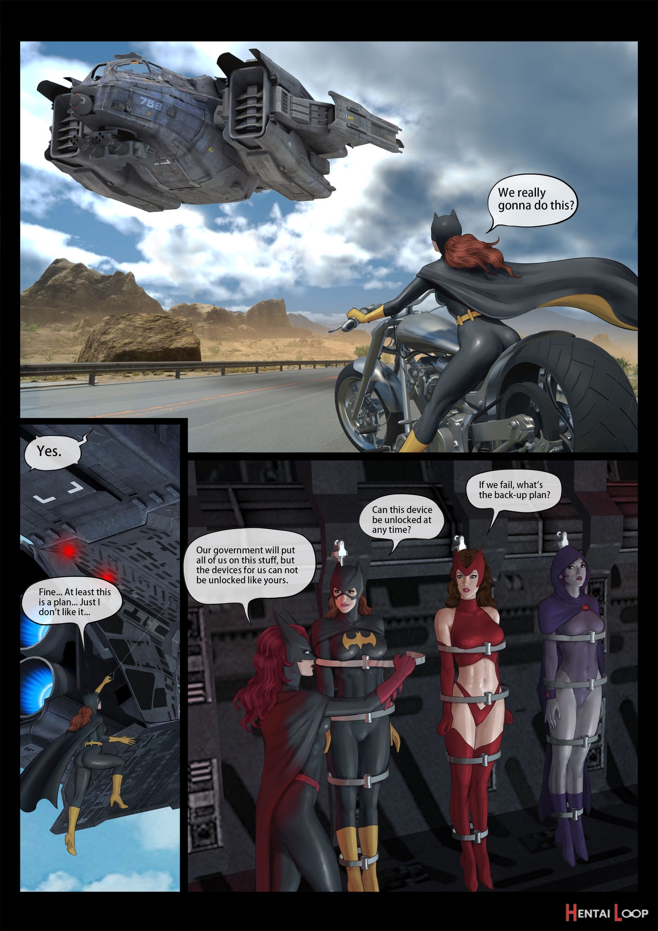 Avenger's Nightmare Part 3 - Guro Warning page 1