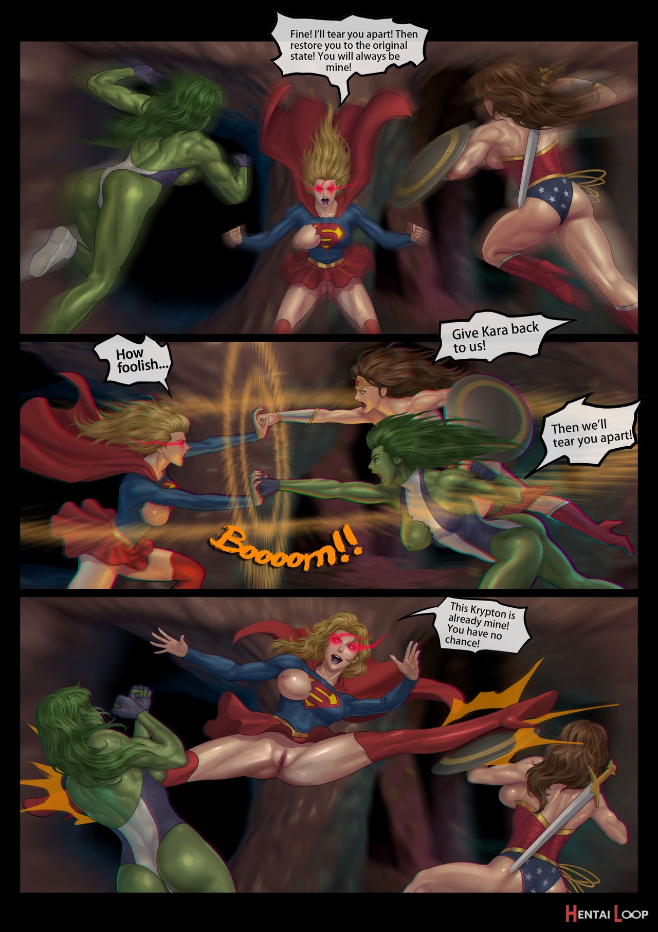 Avenger's Nightmare Part 4 - Guro Warning page 10