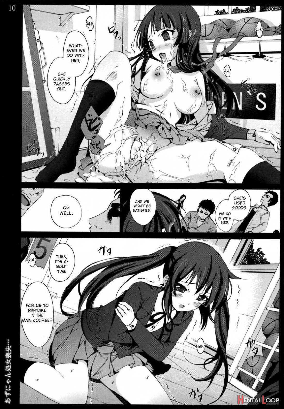 Azunyan Shojo Soushitsu… page 9