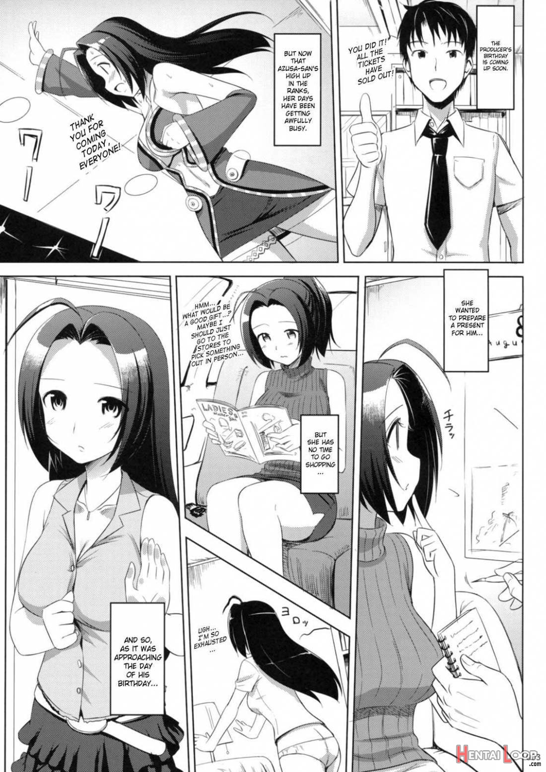 Azusa-san No Present For You! page 3