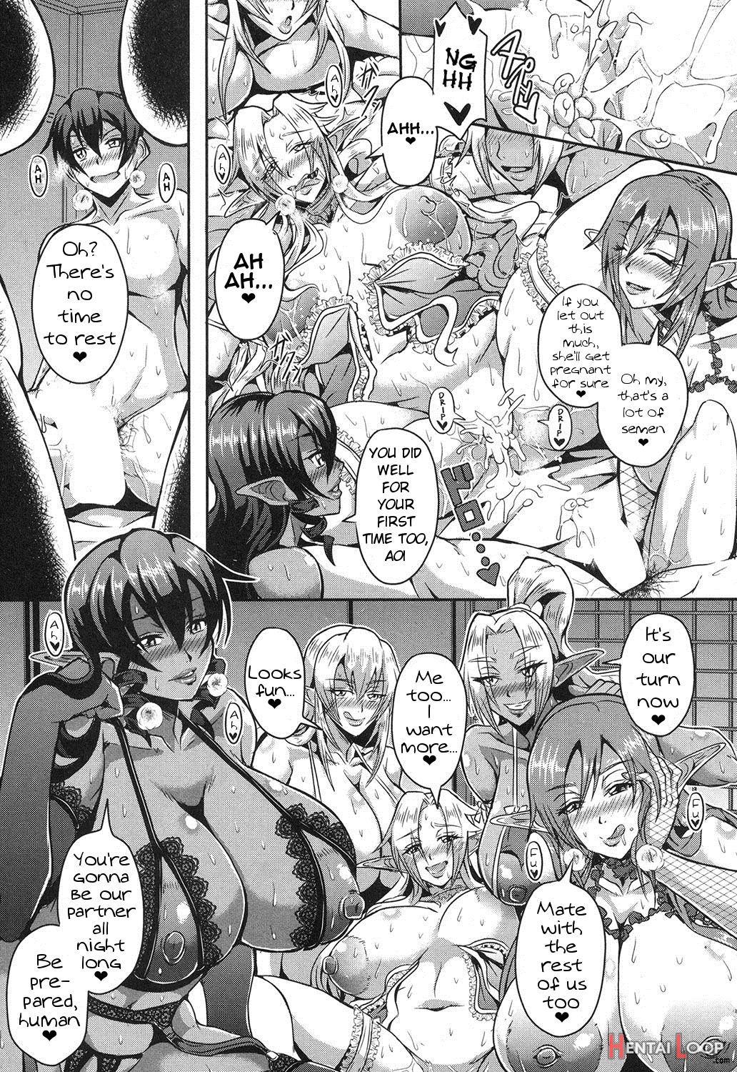 Baby-making Contract With A Harem Of Forest Elves page 25