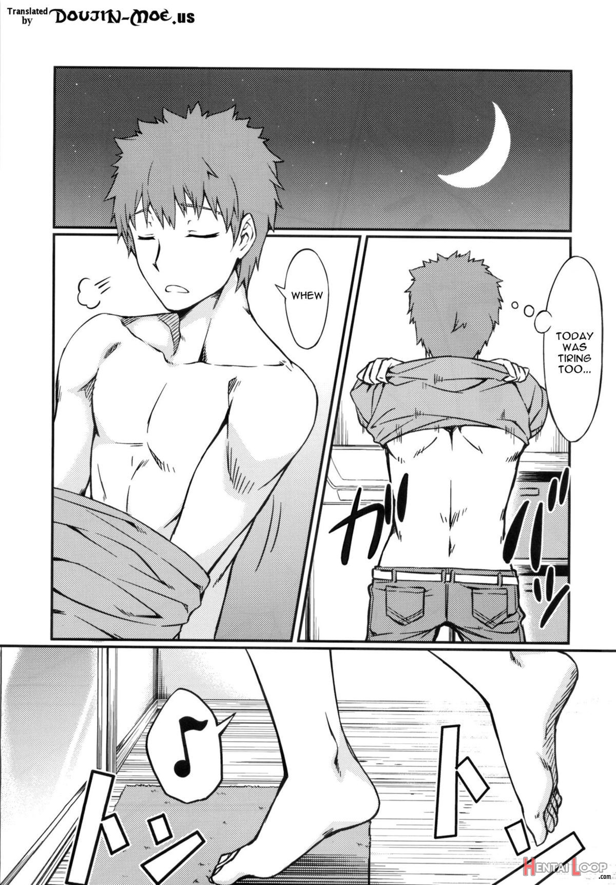 Bathing With Rider-san. page 4