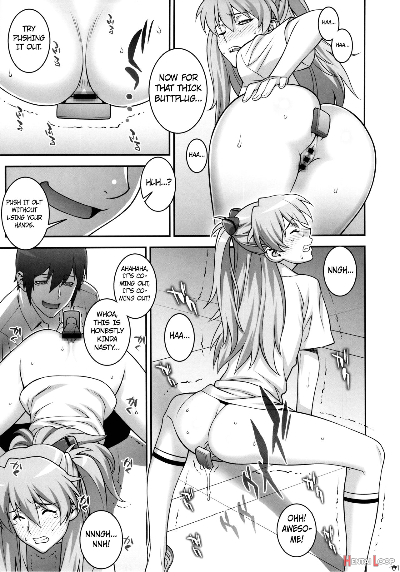 Begging Asuka =white Symphony= page 10