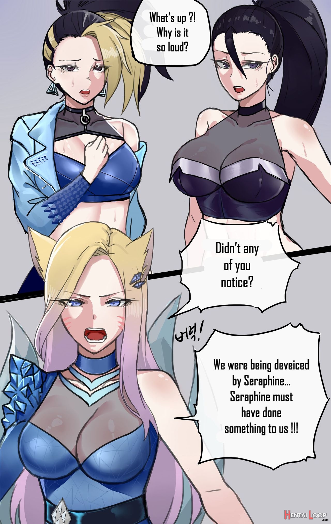 Behind The Scenes Of K/da Comeback page 4