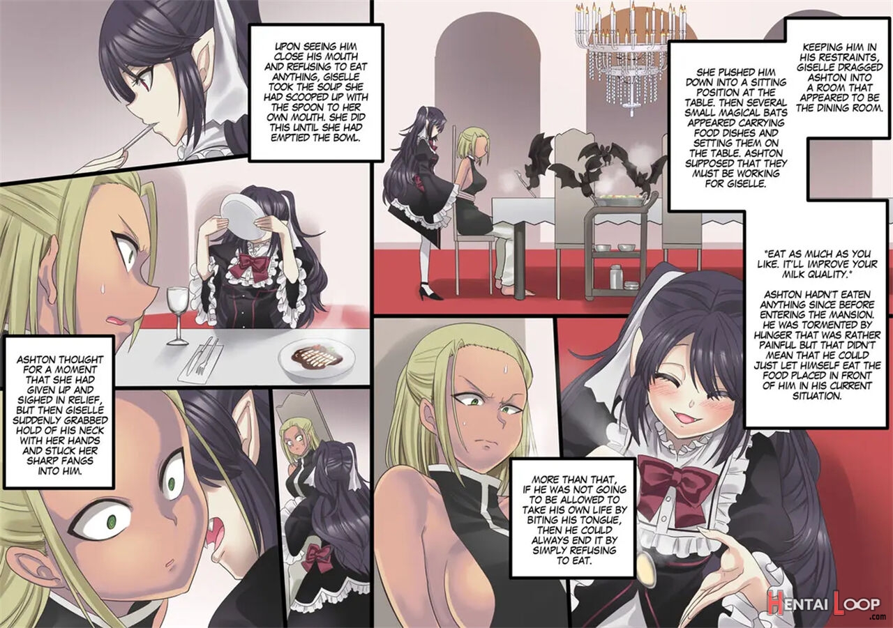 Bishoujo Vampire Ni Bonyuu Drink Bar Ni Sareru Hanashi page 16