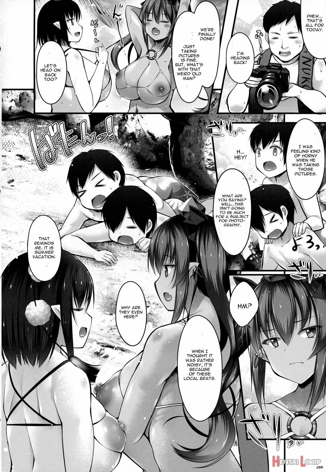 Bitch Na Tengu No Onee-chan To Ikenai Natsuyasumi page 4