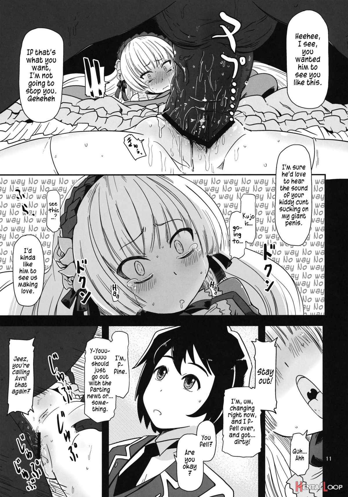 Black Gosick Girl page 12