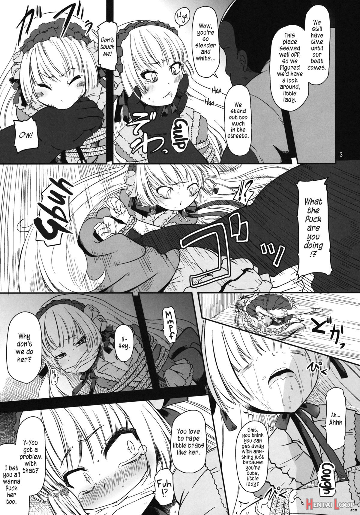 Black Gosick Girl page 4