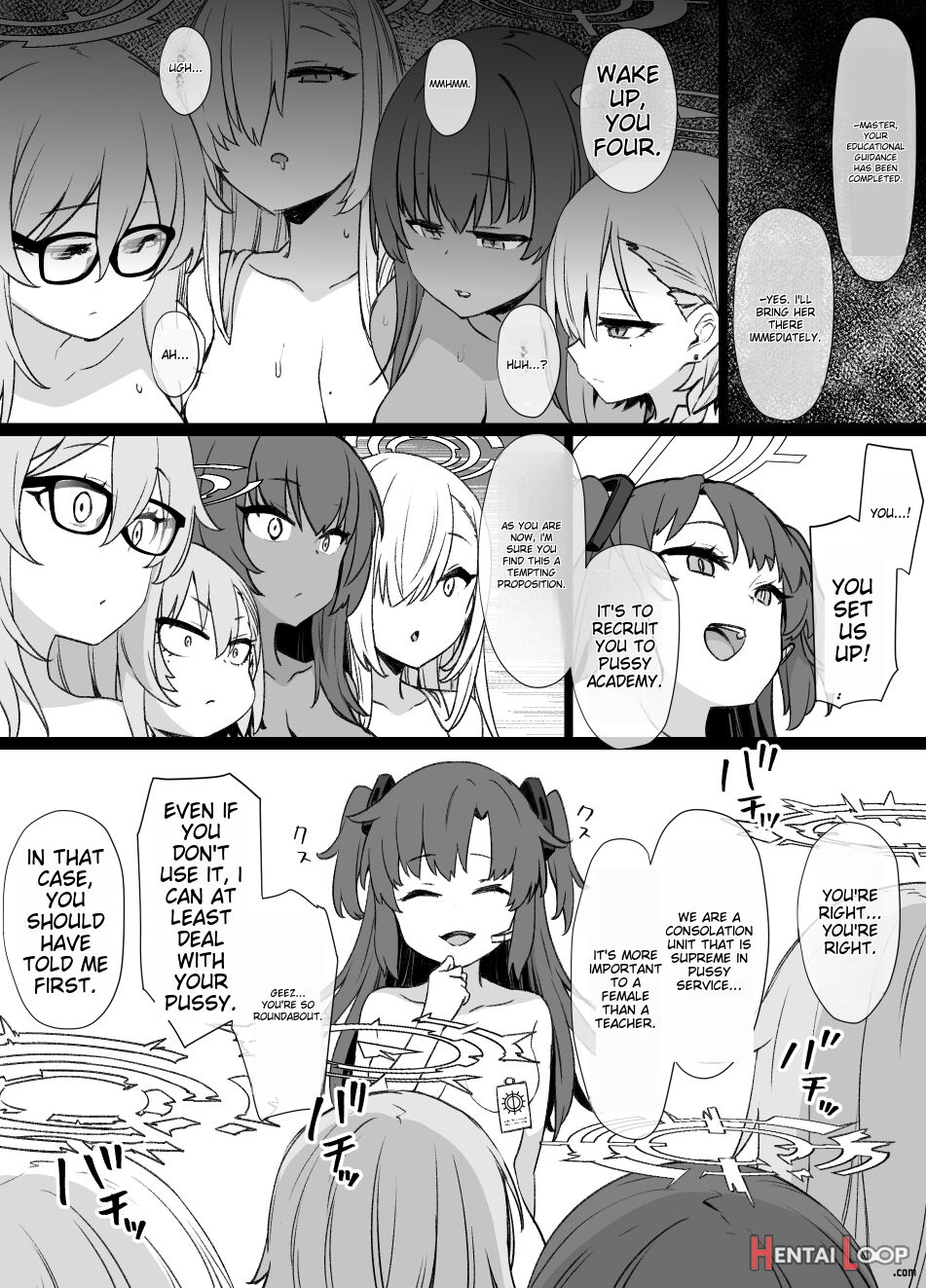 Blue Archive Brainwashing Bunny Slave Additional Manga page 6