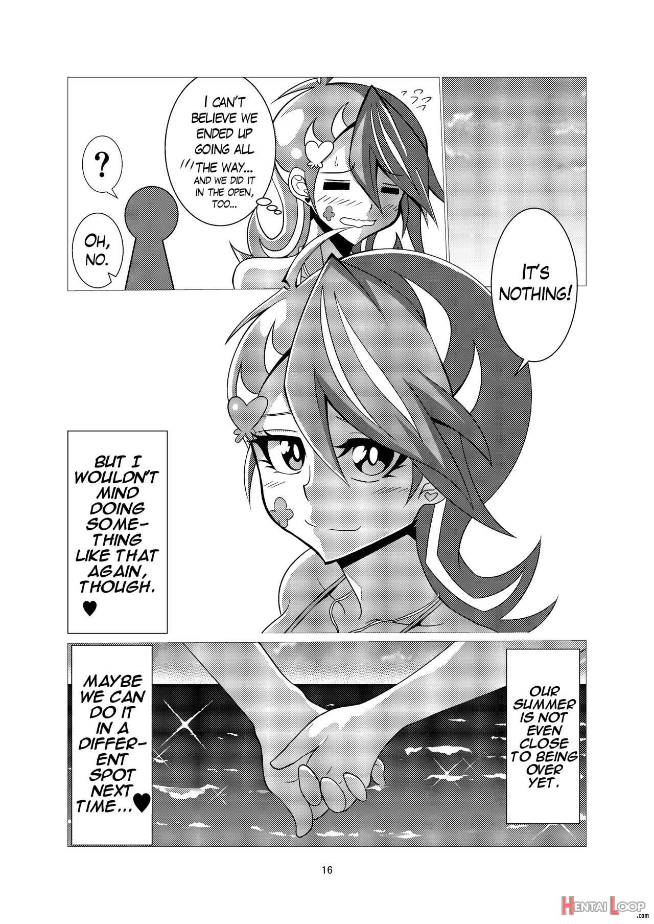 Blue Girl-chan To Umi De Asobimashita page 15