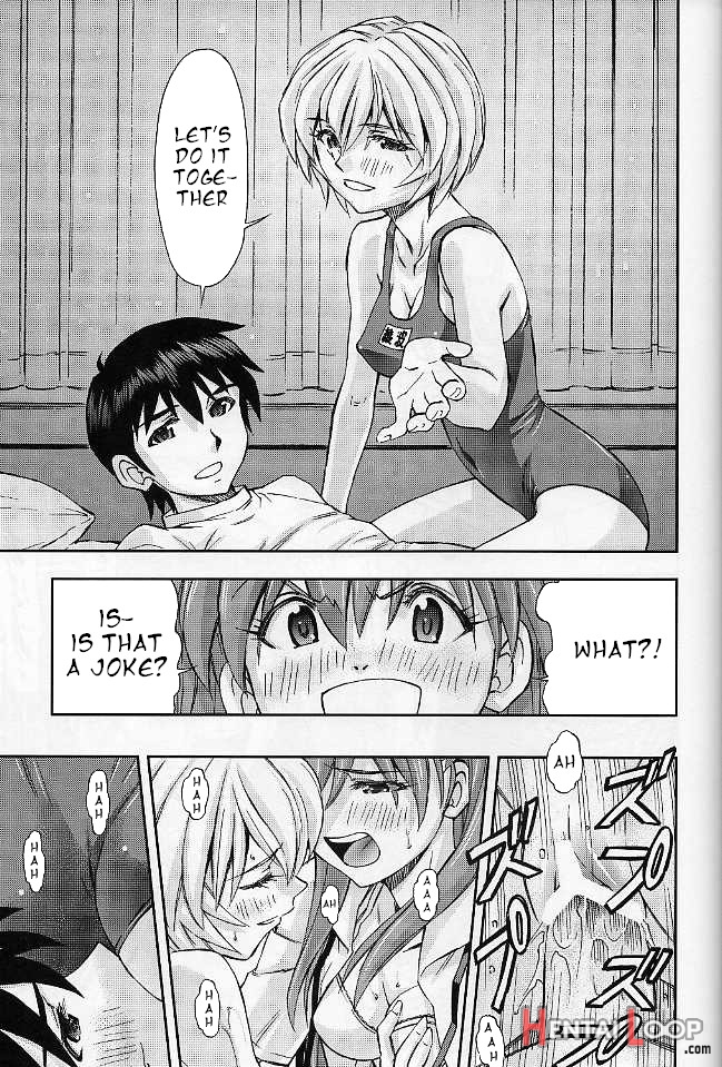 Boku No Asuka To Rei "kyoudou Seikatsu" page 34