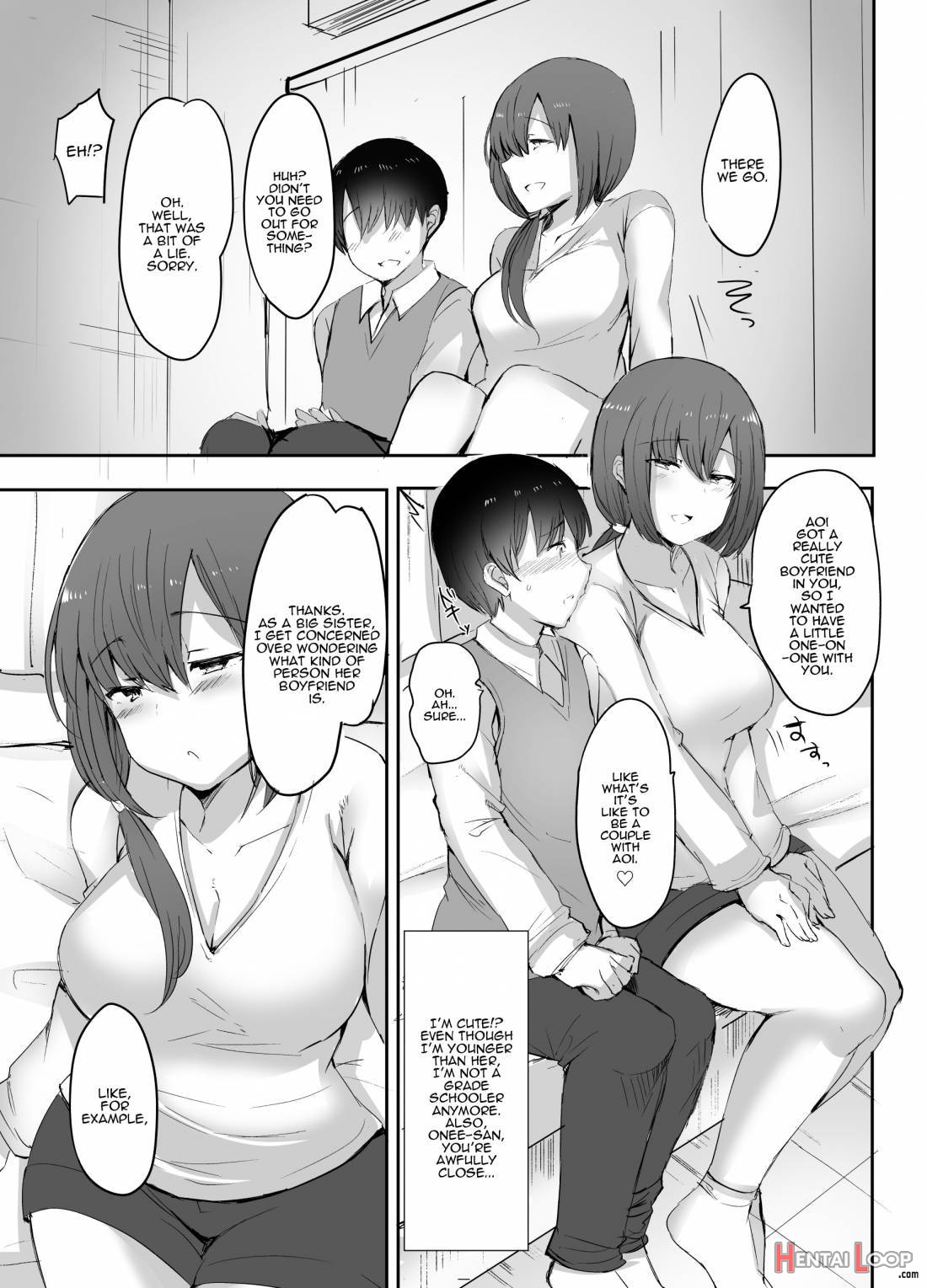 Boku No Hajimete No Aite Wa Kanojo No Onee-san – My First Xxx Is Her Older Sister page 4