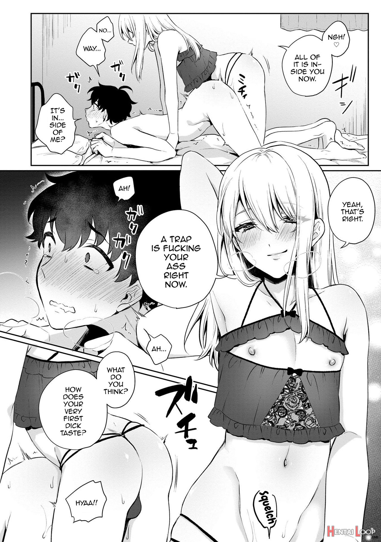 Boku No! Otokonoko Fuuzoku Debut!? page 12