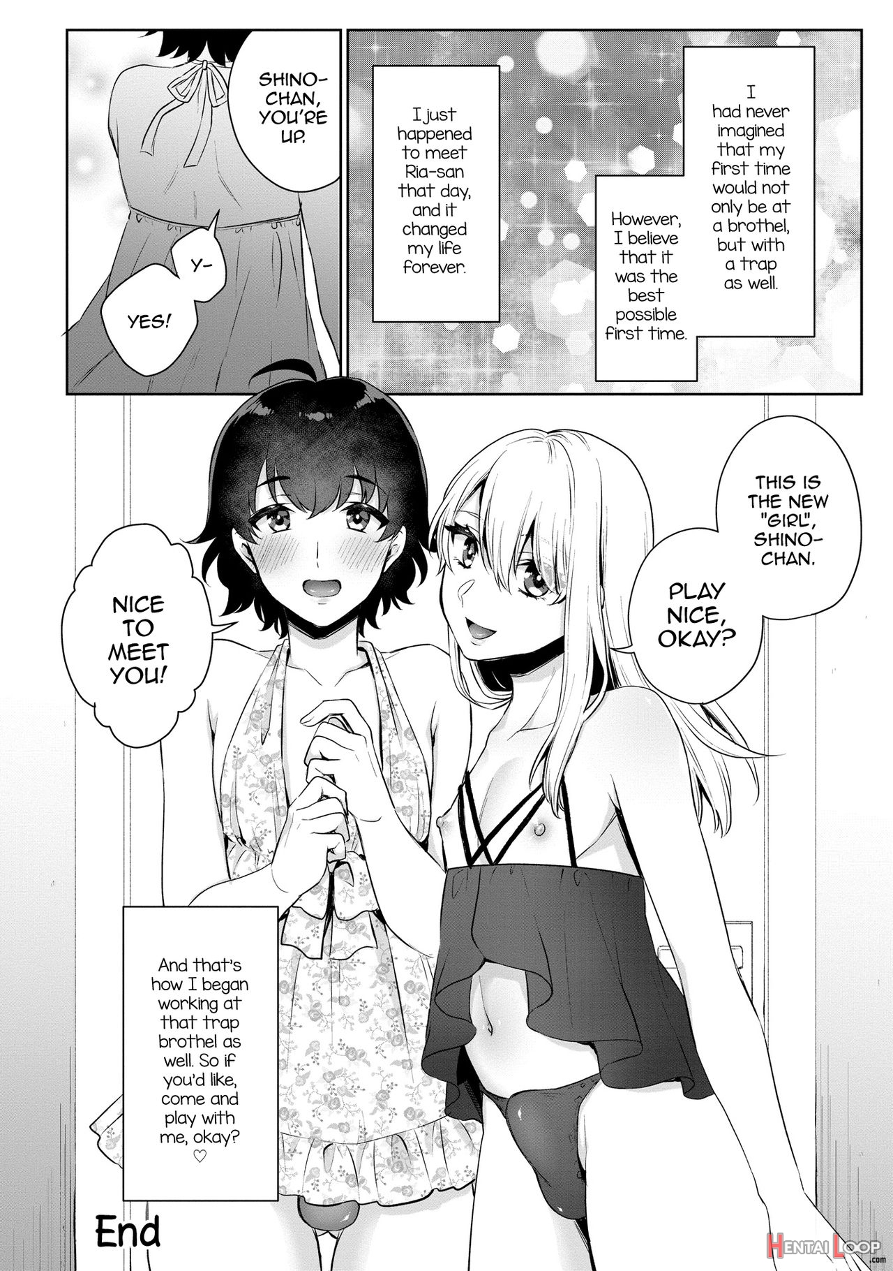 Boku No! Otokonoko Fuuzoku Debut!? page 20