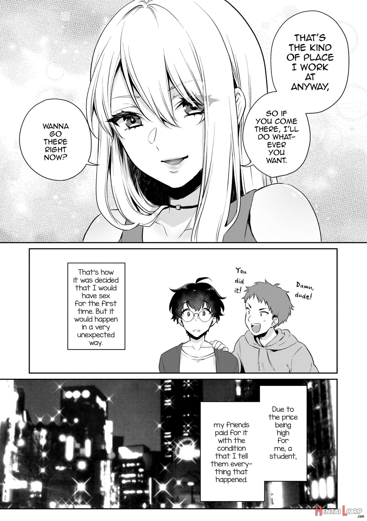 Boku No! Otokonoko Fuuzoku Debut!? page 3