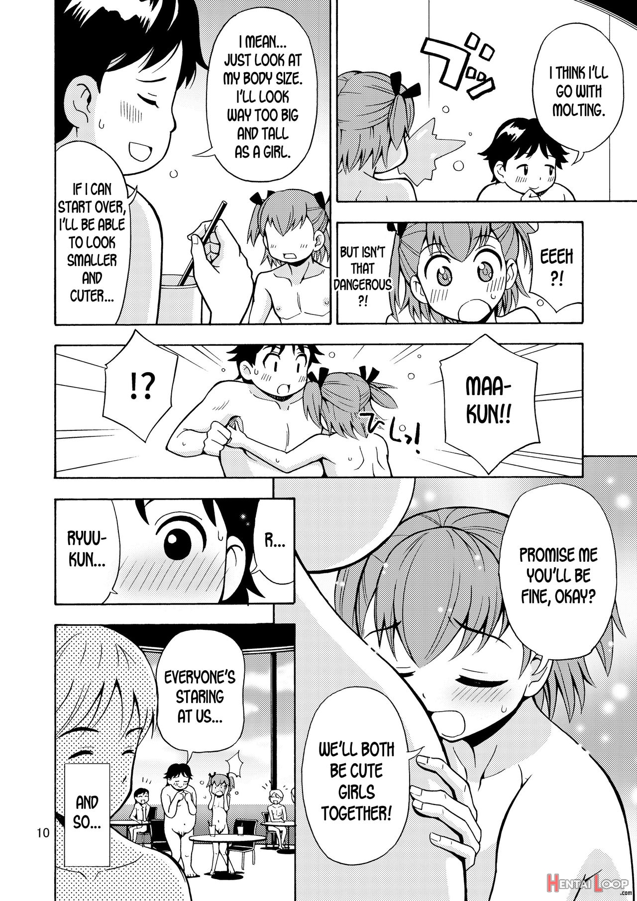Boku-tachi Wa Onnanoko Ni Naru! ~onnanoko Koujou 02~ page 11
