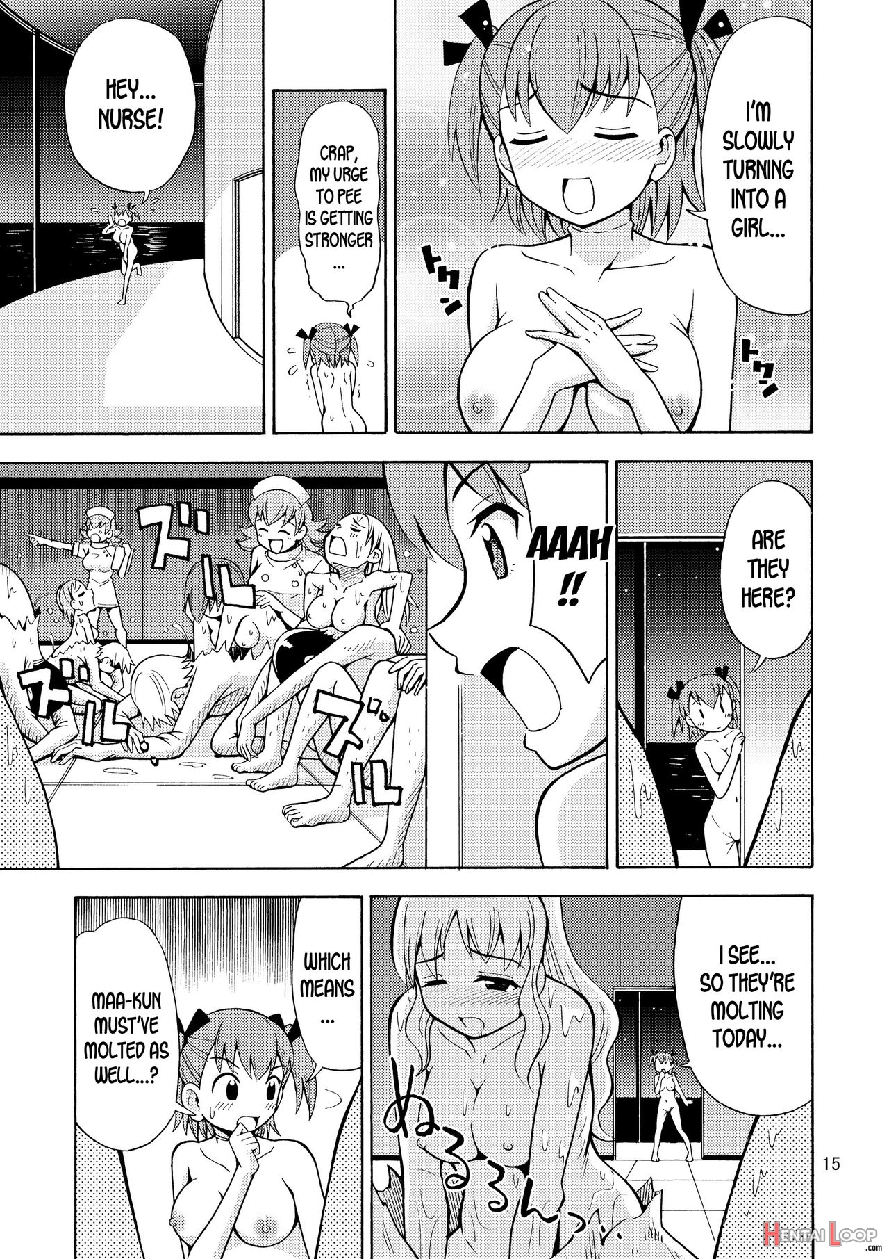 Boku-tachi Wa Onnanoko Ni Naru! ~onnanoko Koujou 02~ page 16