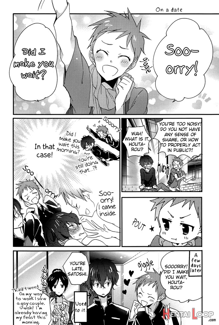 Boku To Koi O Shiyou Yo Houtarou! page 8