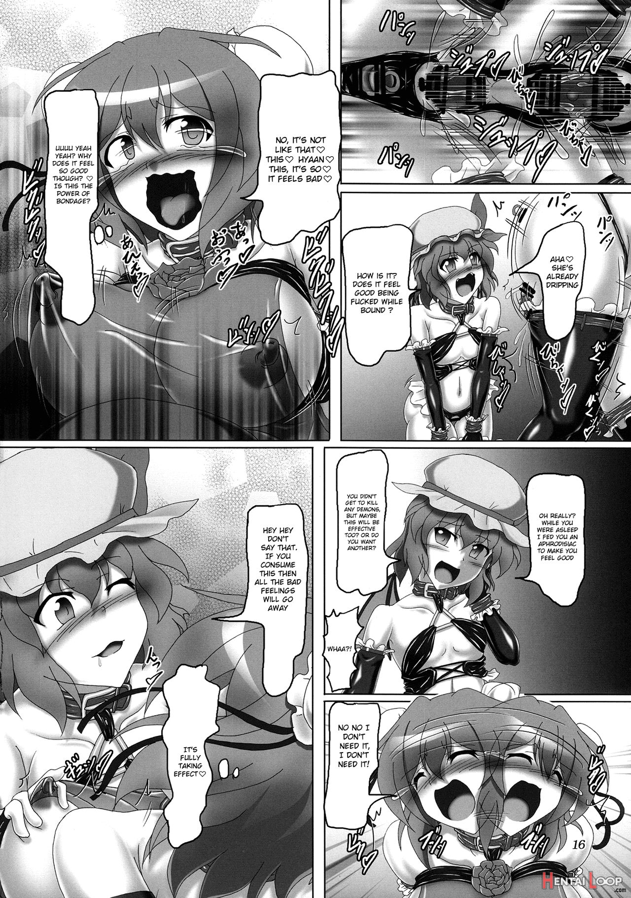 Bondage Kasen-chan Wa Inran Pink Kawaii!! page 15