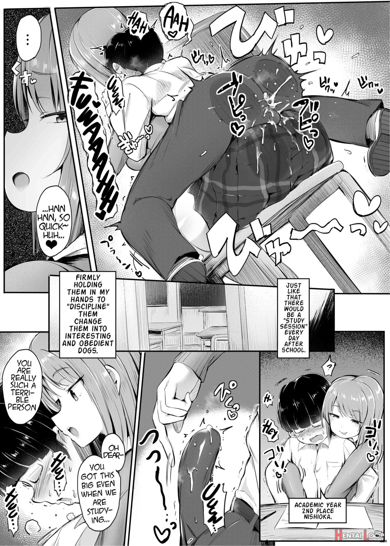 Boys Are So Weak ～falling To The Last Place Because Of Handjobs～ page 12