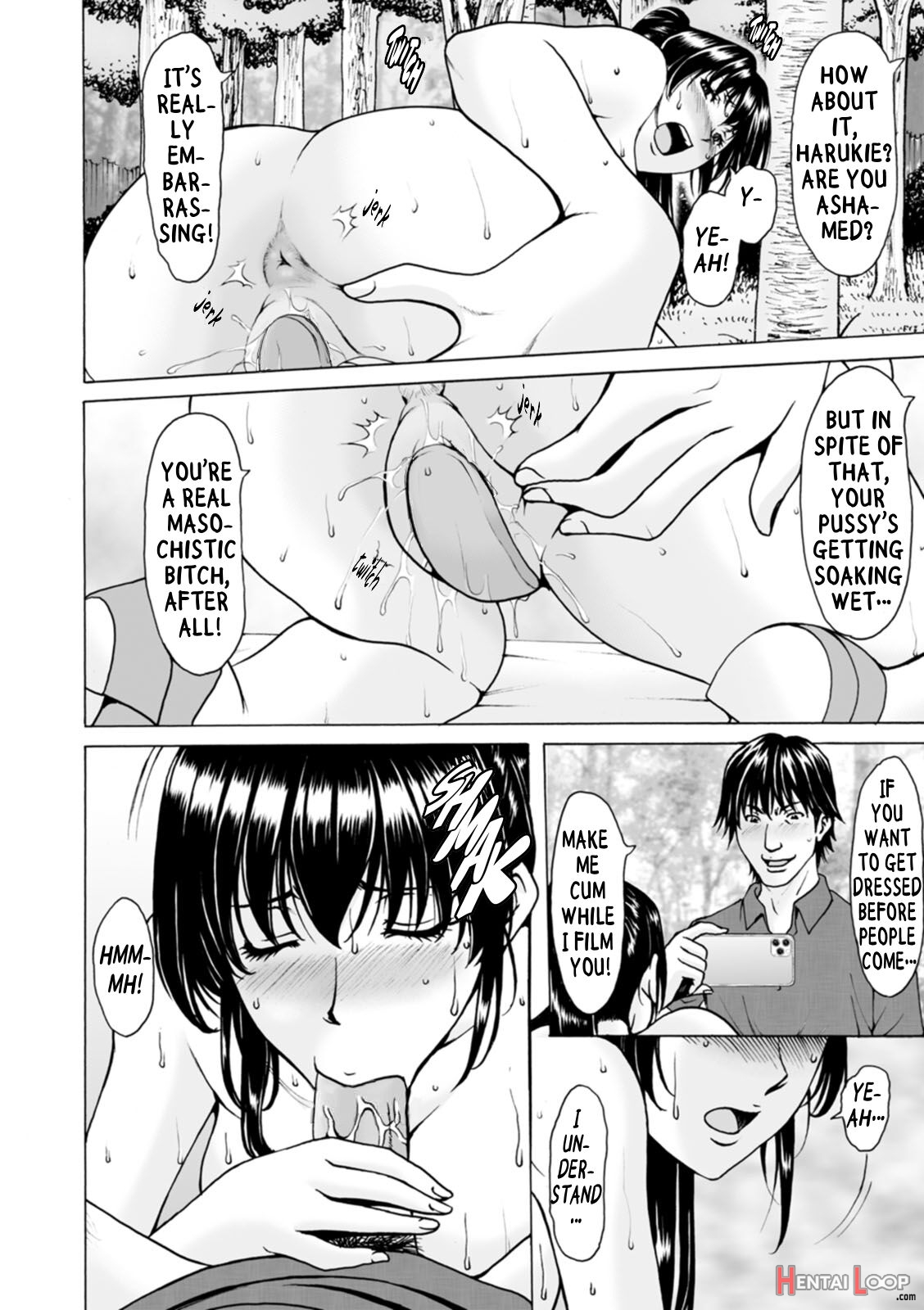 Brainwashed Cheating Wife Haruka page 104