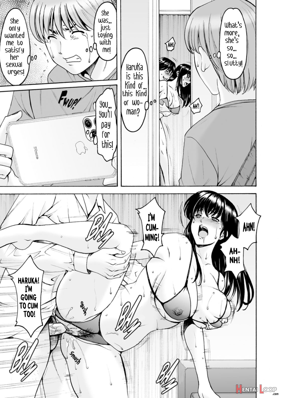 Brainwashed Cheating Wife Haruka page 135