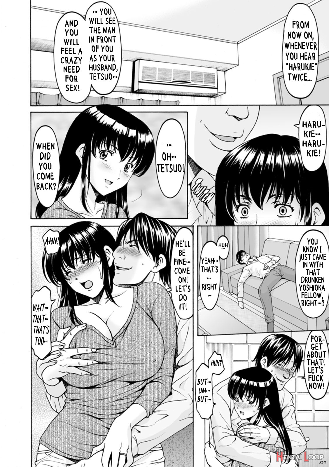 Brainwashed Cheating Wife Haruka page 14