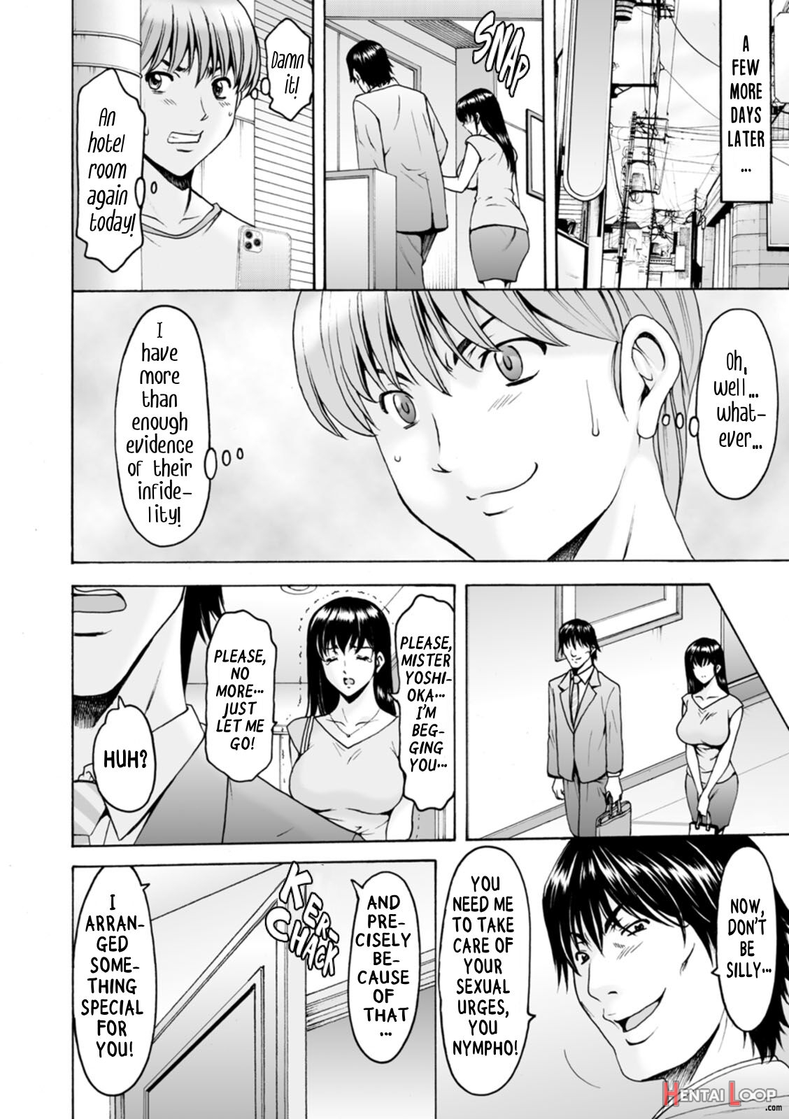 Brainwashed Cheating Wife Haruka page 140