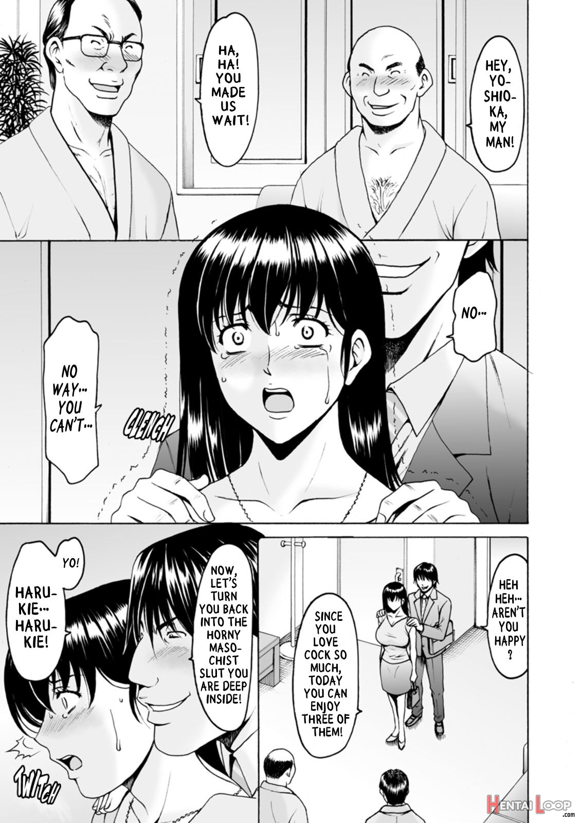 Brainwashed Cheating Wife Haruka page 141