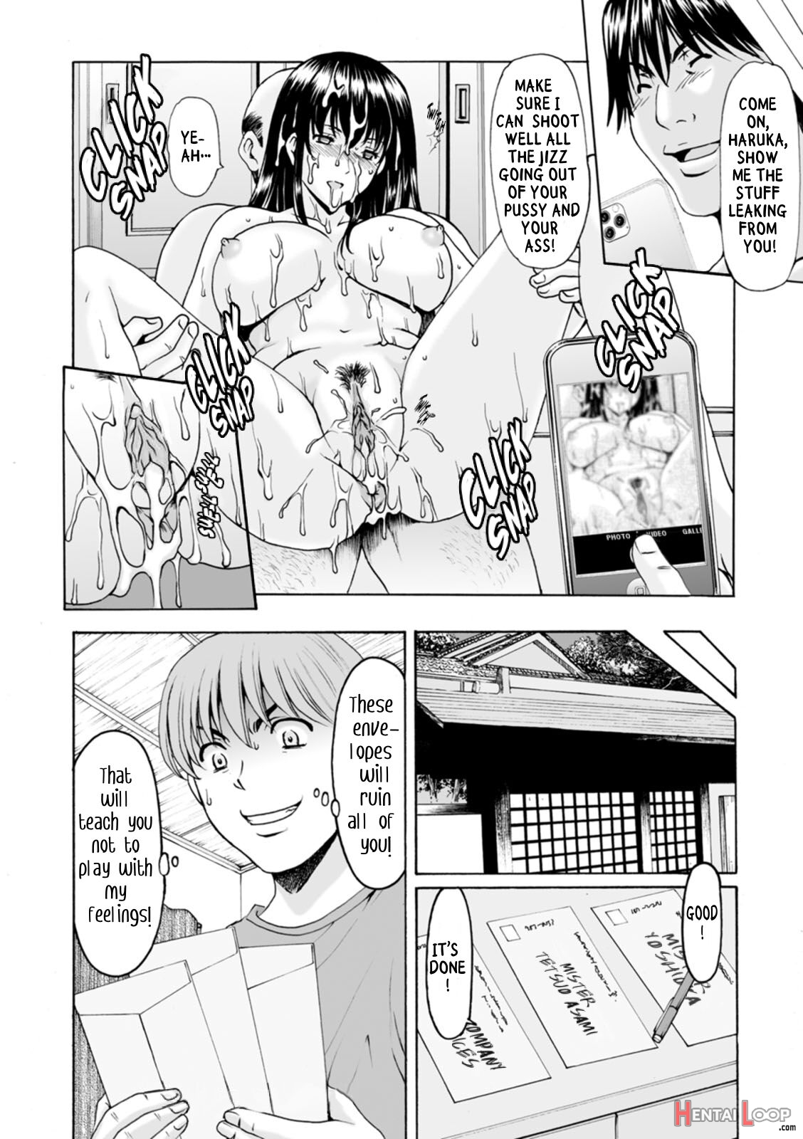 Brainwashed Cheating Wife Haruka page 150