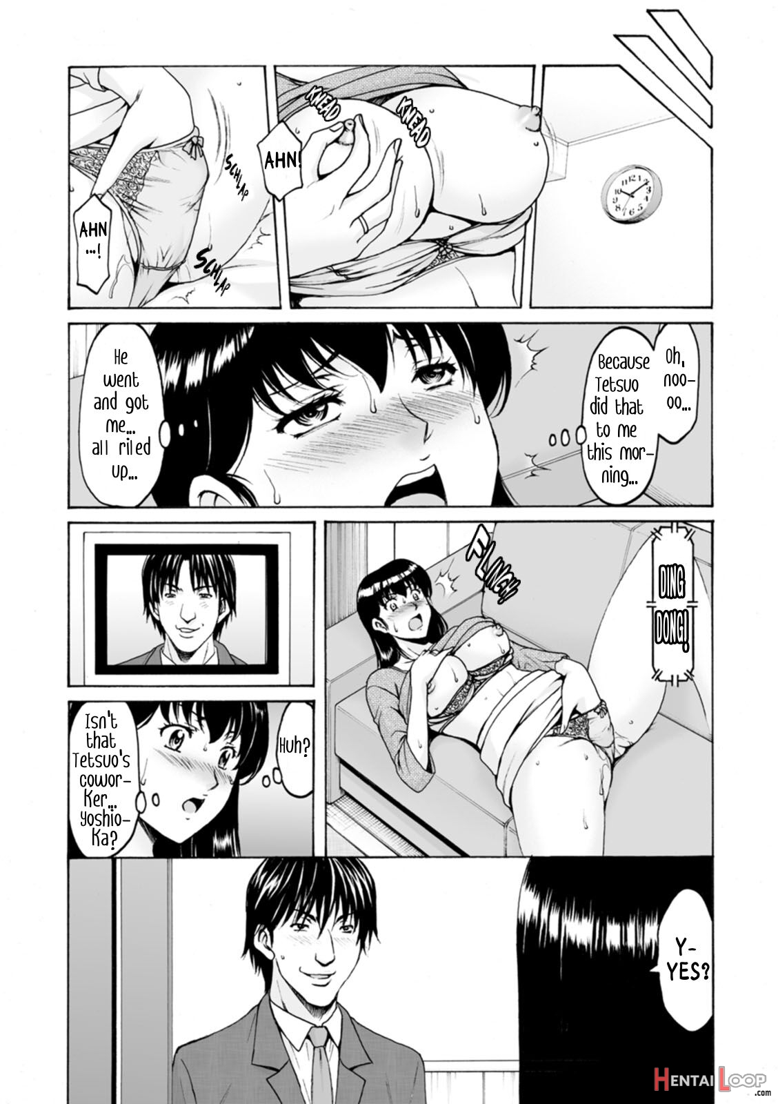 Brainwashed Cheating Wife Haruka page 28