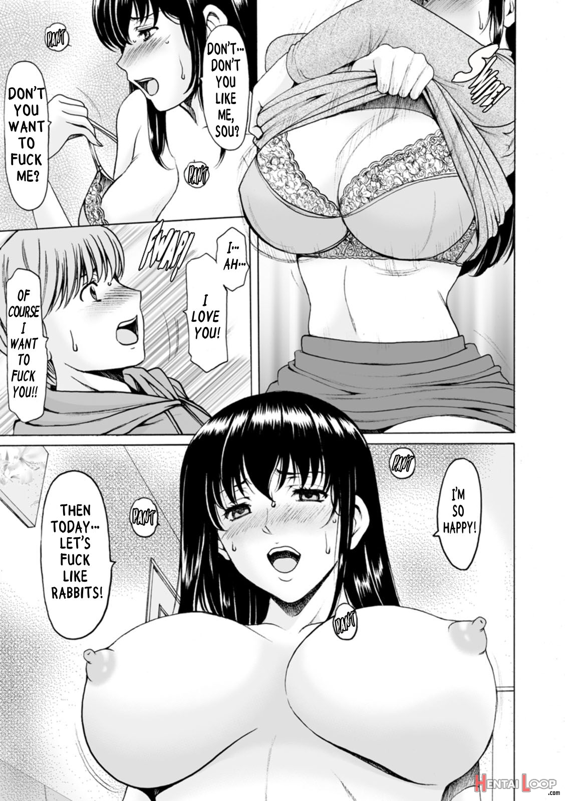 Brainwashed Cheating Wife Haruka page 53