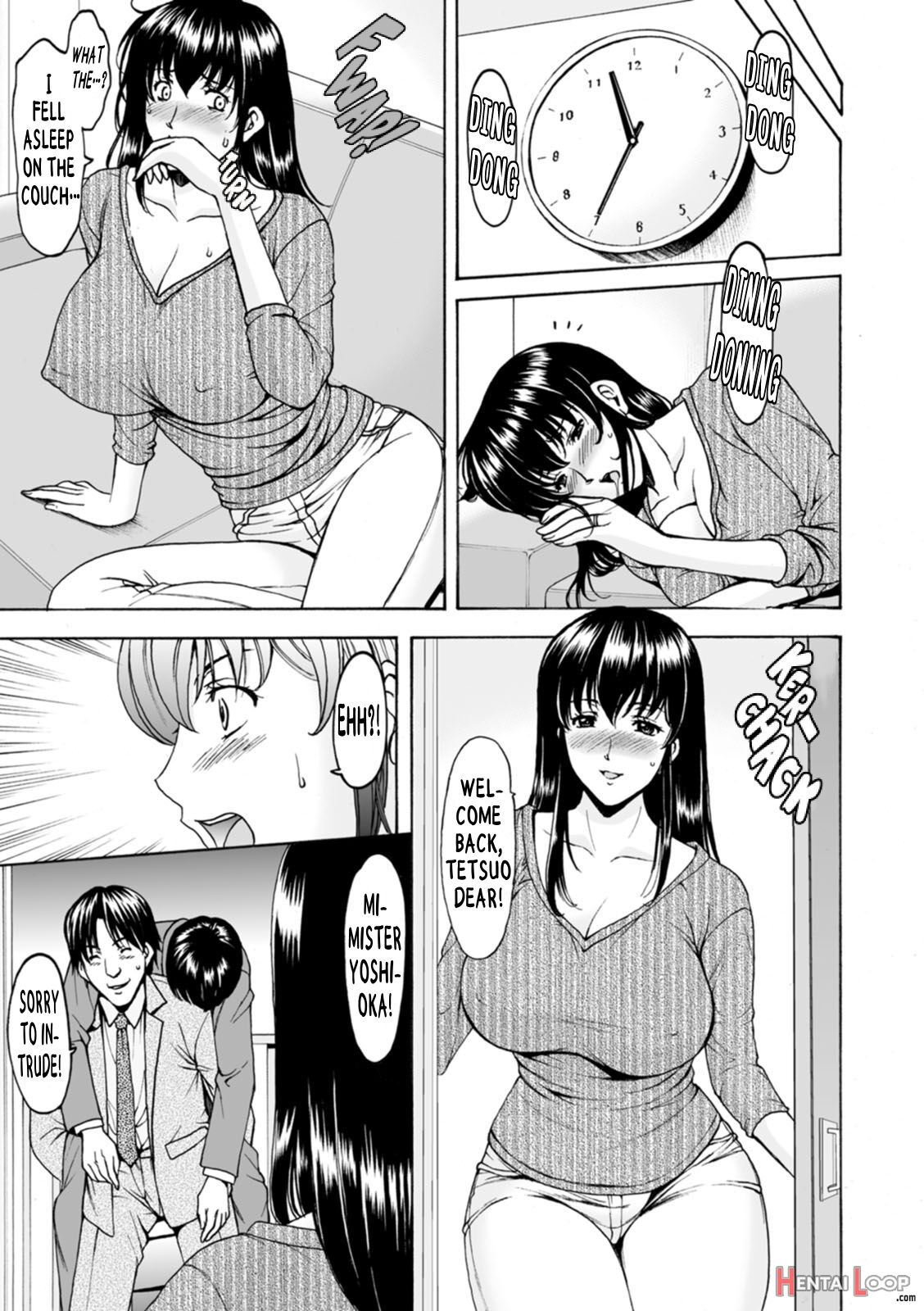 Brainwashed Cheating Wife Haruka page 9