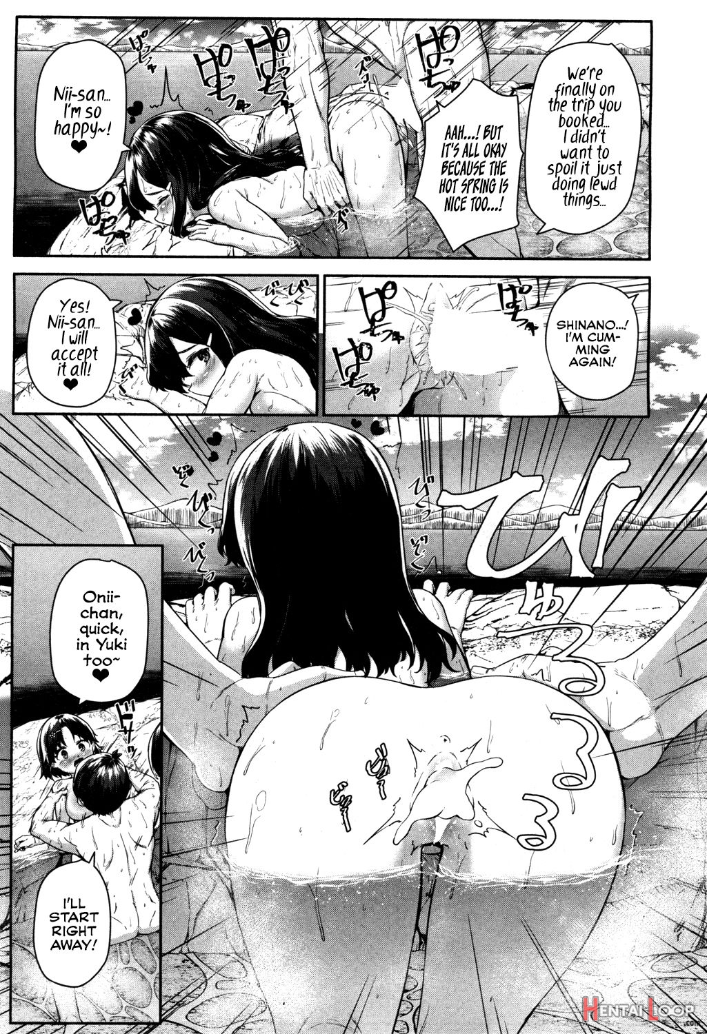 Breeding With Two Bunnies!! ~yuki And Shinano In Heat At The Hot Spring~ page 25