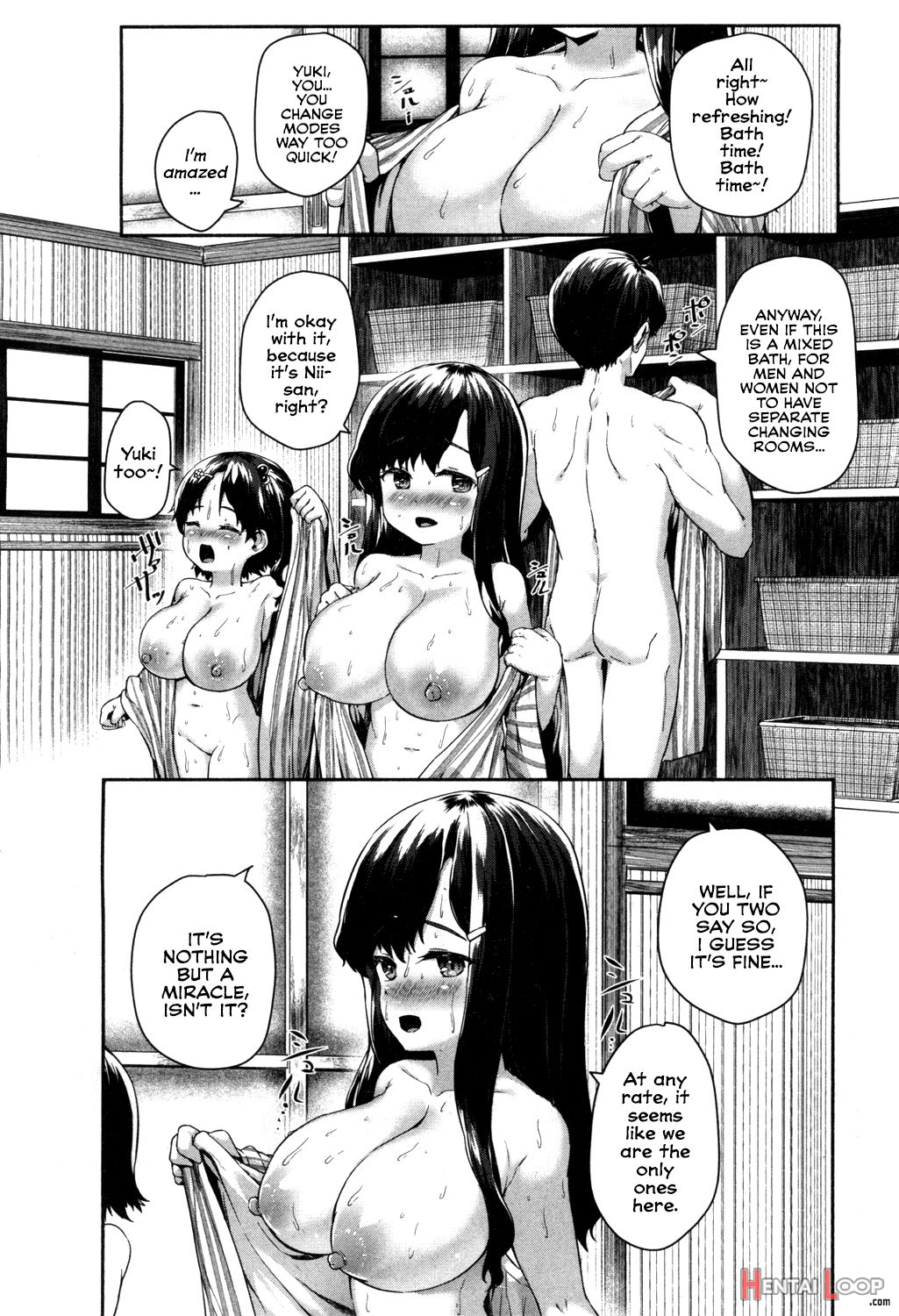 Breeding With Two Bunnies!! ~yuki And Shinano In Heat At The Hot Spring~ page 8