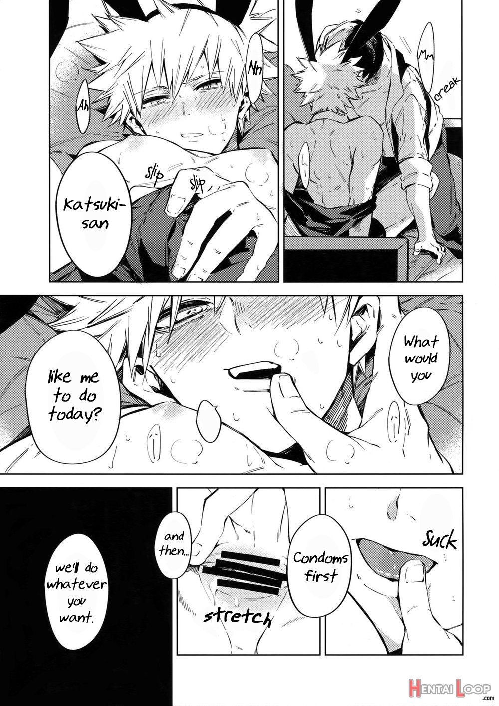 Bunny Boy Bakugou-san page 8
