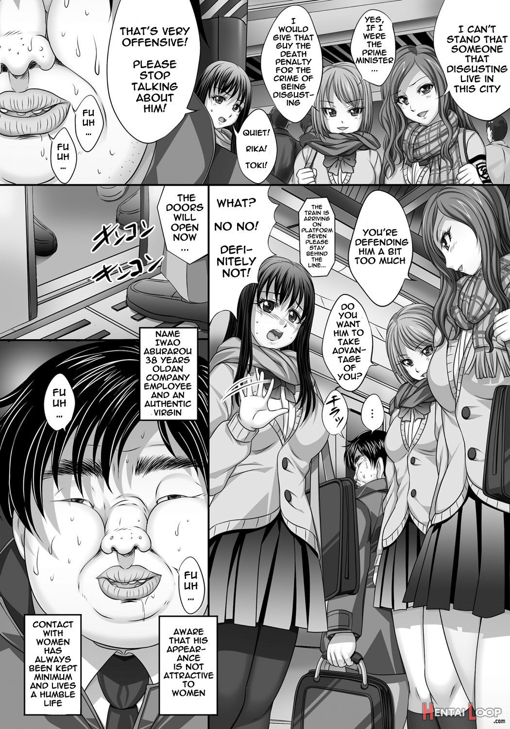 Busamen Ga Tsuukin Densha No Jikan O Tomete Jk Ni Xx page 2