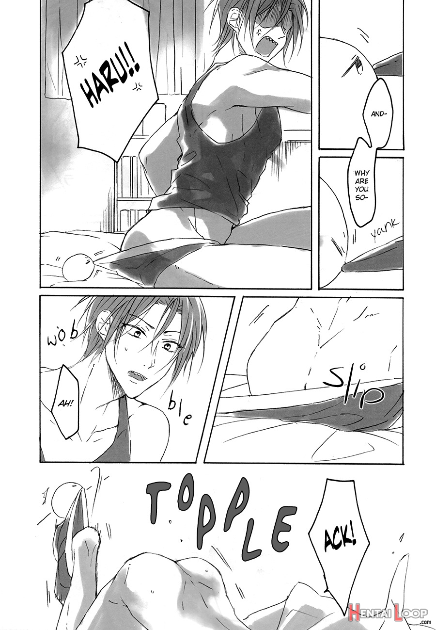 Can Haruka Have Sex With Rin After Suddenly Turning Into An Odd Little Lifeform? page 14