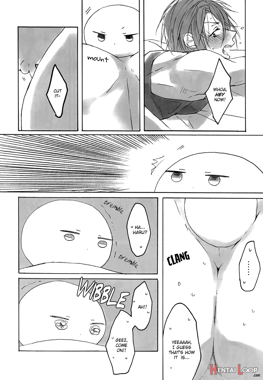 Can Haruka Have Sex With Rin After Suddenly Turning Into An Odd Little Lifeform? page 15