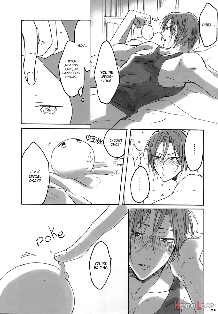 Can Haruka Have Sex With Rin After Suddenly Turning Into An Odd Little Lifeform? page 16