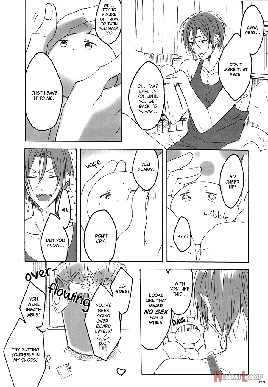 Can Haruka Have Sex With Rin After Suddenly Turning Into An Odd Little Lifeform? page 8